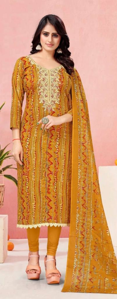 Radhika Azara Lotus Dress Material