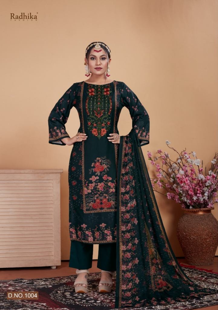 Radhika Azara Razo Dress Material 