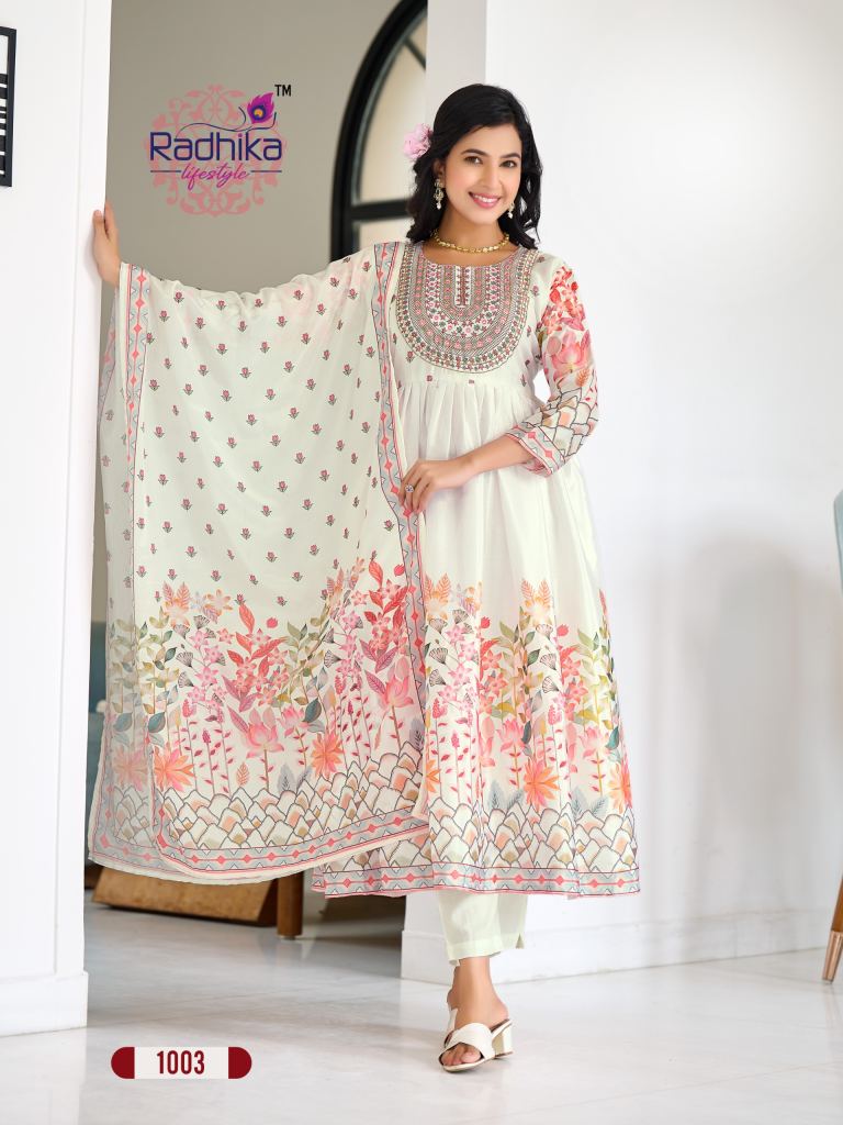 Radhika Guzarish Vol 1 Kurti Pant With Dupatta