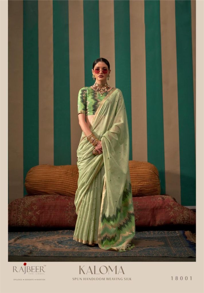 Rajbeer Kaloma Silk Saree