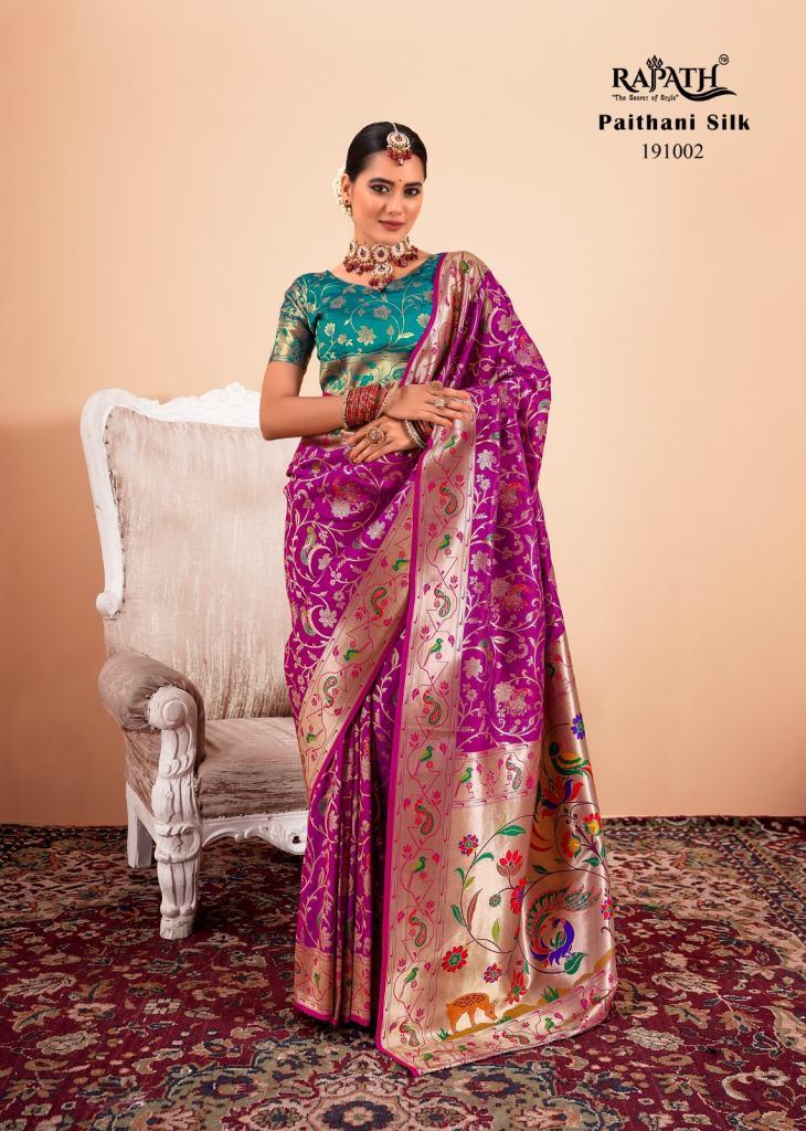 Rajpath Shailja Paithani Silk Sarees