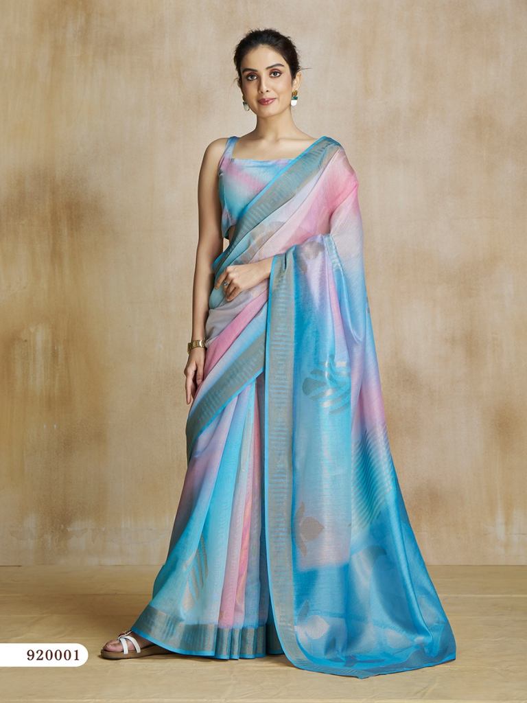 Rajpath Watermelon Saree