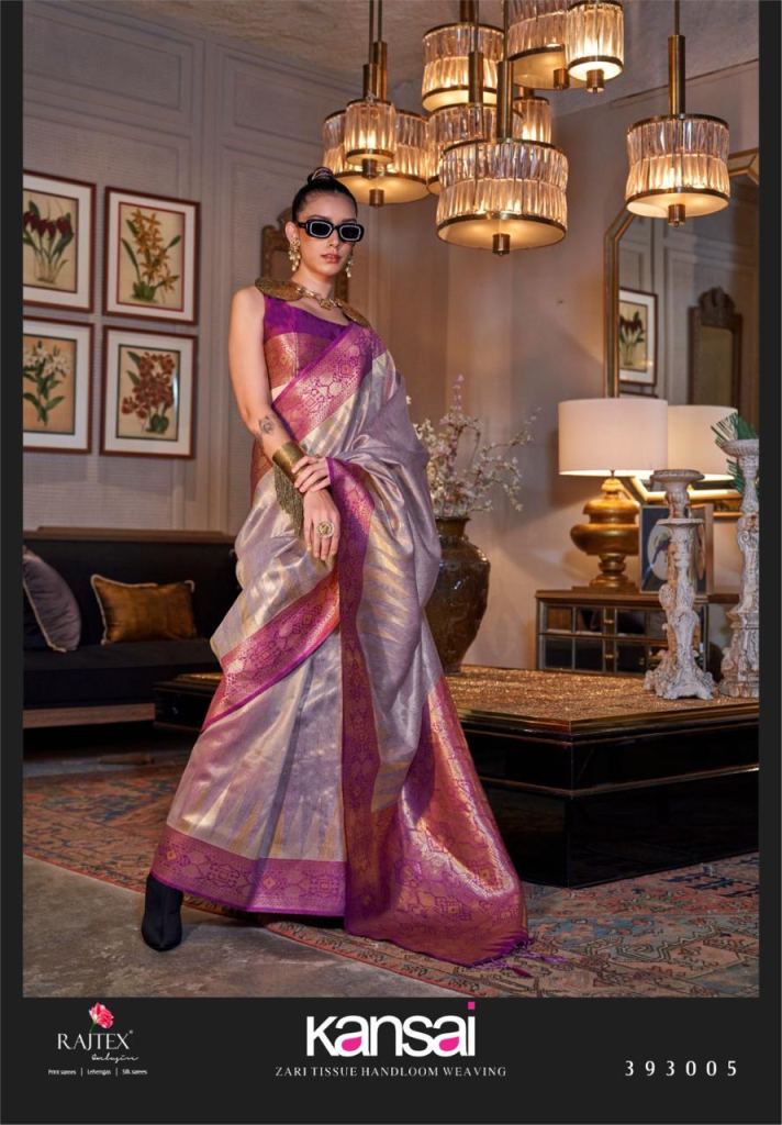 Rajtex Kansai Handwoven Fancy Sarees