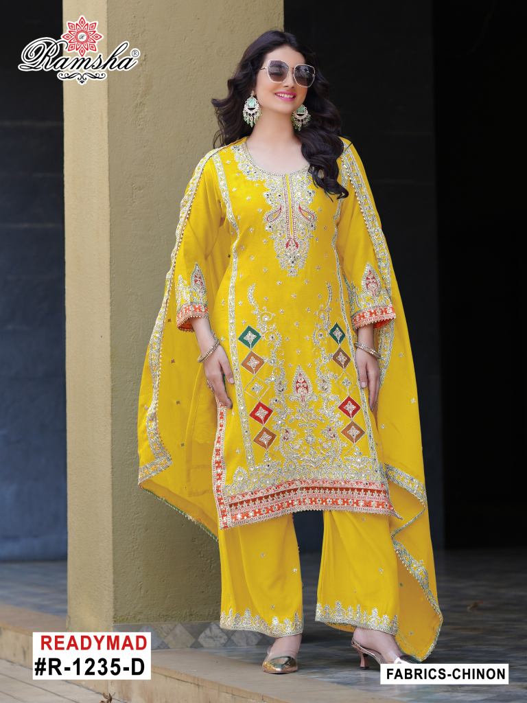 Ramsha R 1235 Nx Ready Made Affordable Salwar Kameez wholesale in Surat