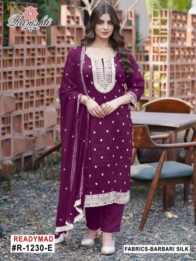 Ramsha R E To H Pakistani Suits