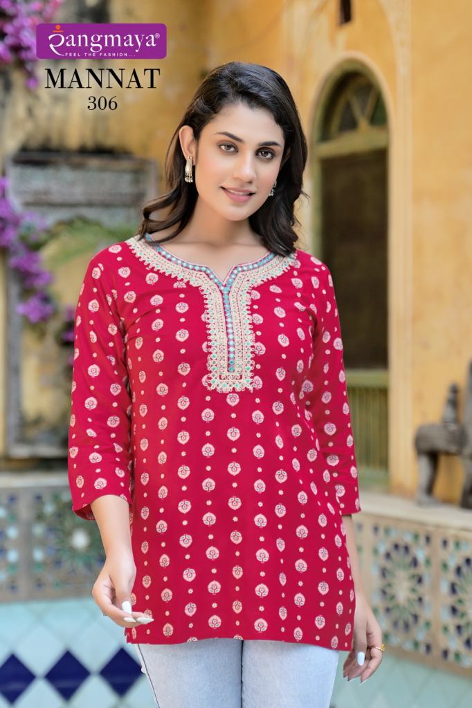 Rangmaya Mannat Vol 3 Western Tops