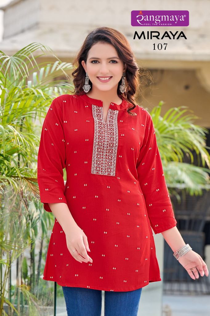 Rangmaya Miraya Designer Ladies Top