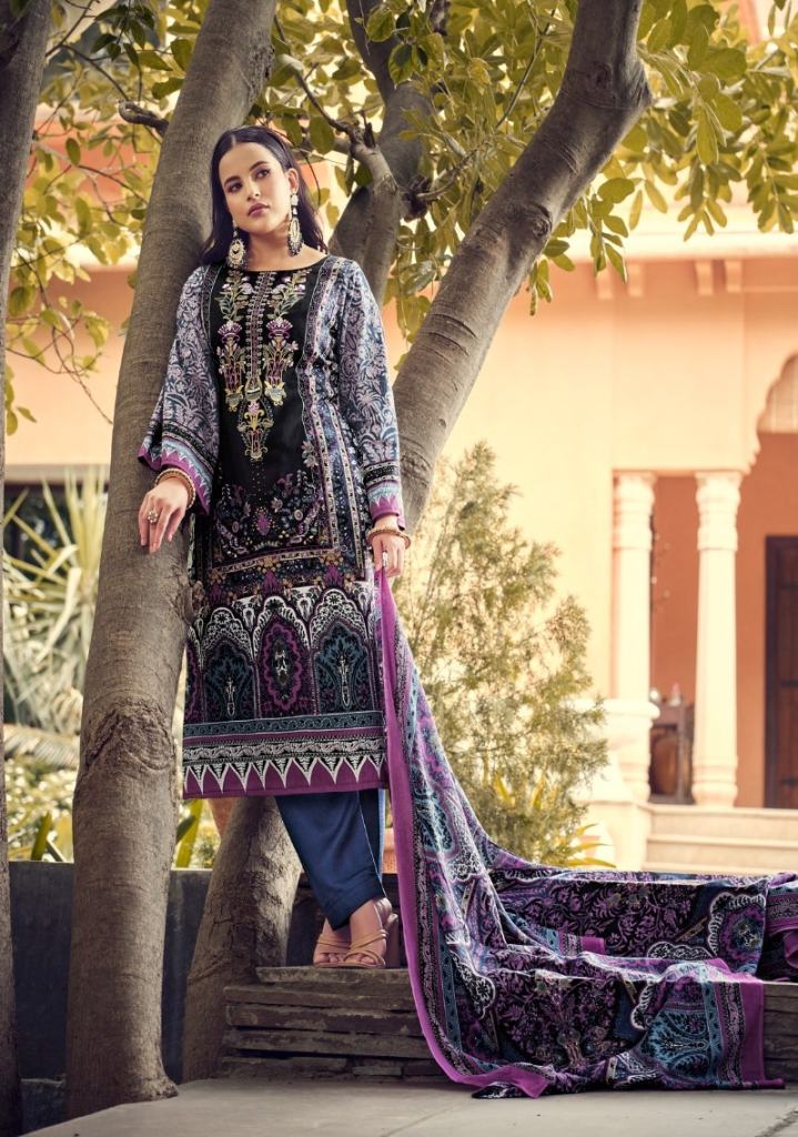 Romani Aarzu Vol 7 Digital Printed Dress Material