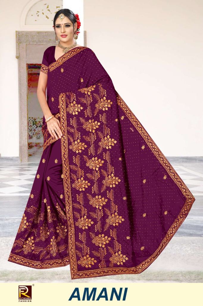 Ronisha Amani Silk Fancy Saree