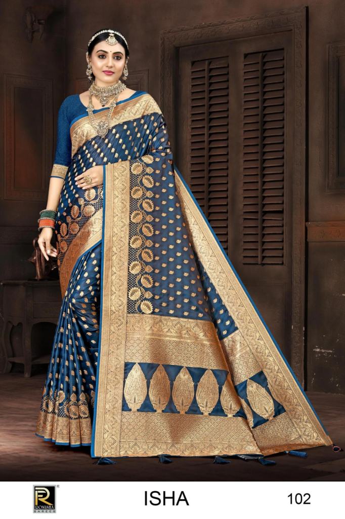 Ronisha Isha Banarasi Silk Designer Saree