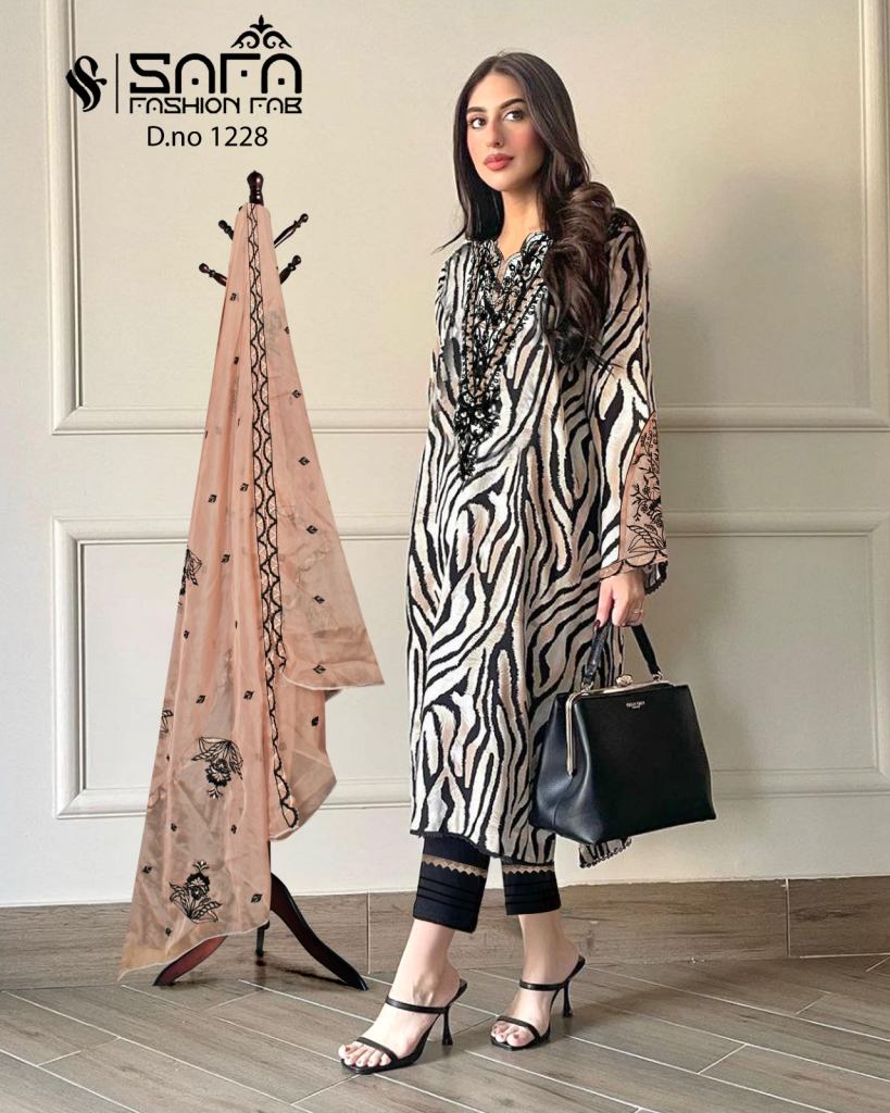 Safa Fashion Fab 1228 Pakistani Suits