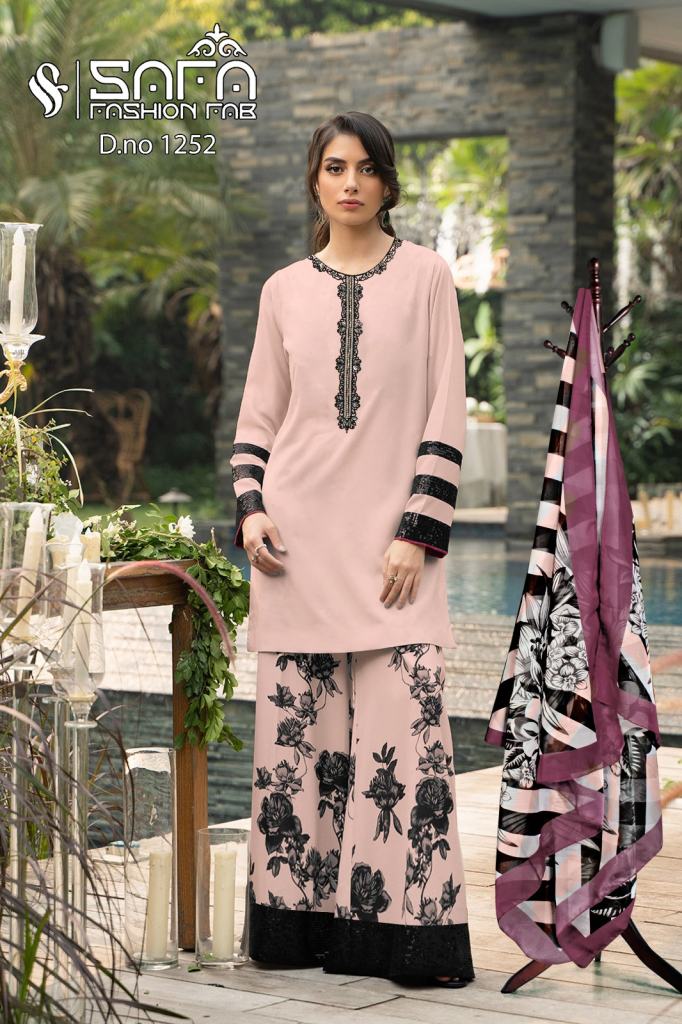 Safa Fashion Fab 1252 Ready Made Pakistani Suit