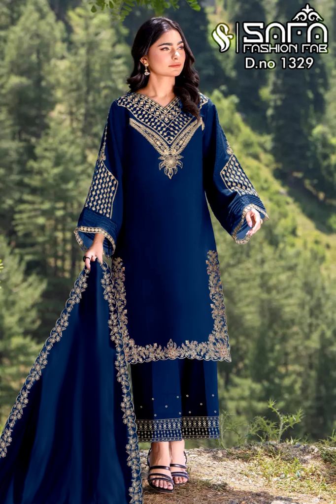 Safa Fashion Fab 1329 Ready Made Pakistani Suit