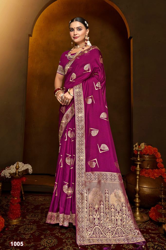 Saroj Harsiddhi Dola Saroski Vol 3 Wedding Wear Saree