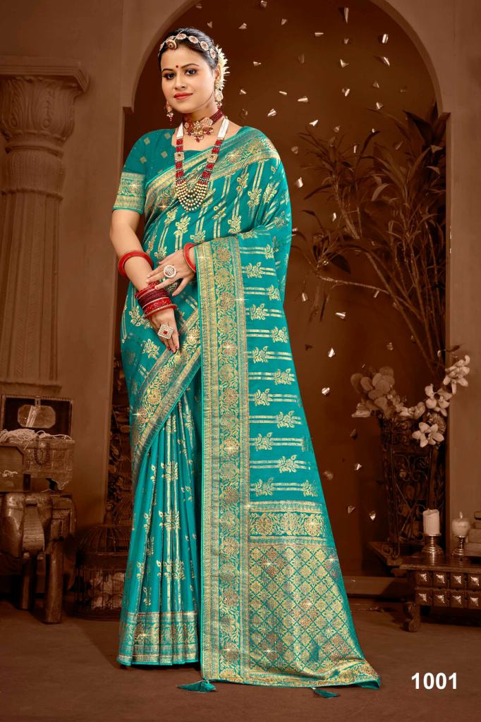 Saroj Peacock Saroski Vol 3 Saree 