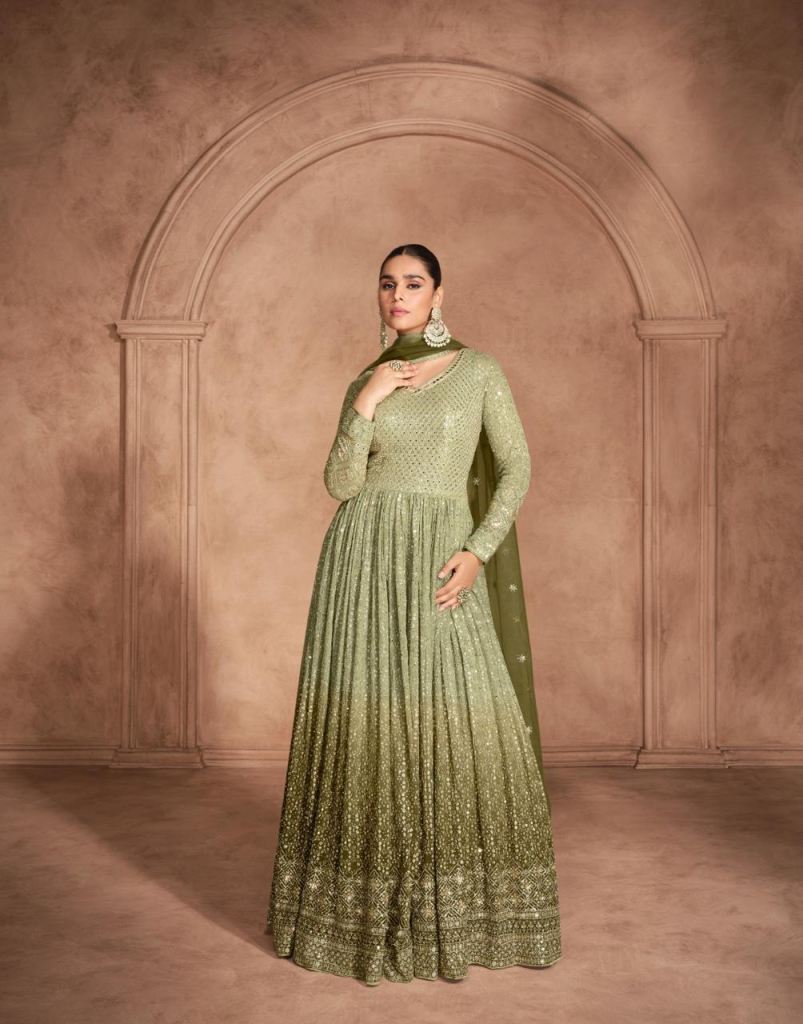 Sayuri Aditi Gown With Dupatta