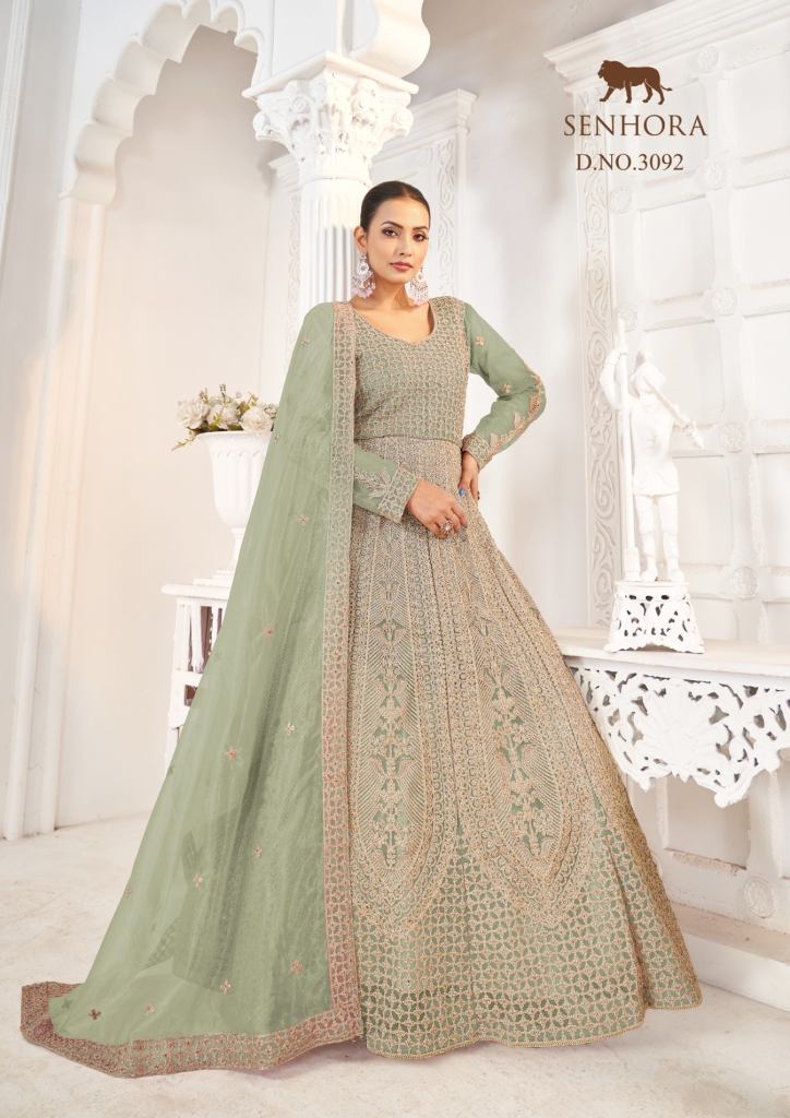 Senhora Ibadat Anarkali Style Salwar Suits