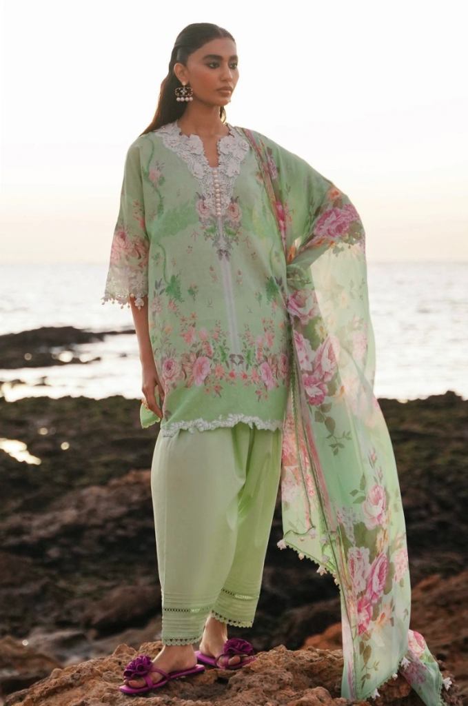 Shraddha Sana Safinaz 5 Lawn Cotton Dupatta Pakistani Suits