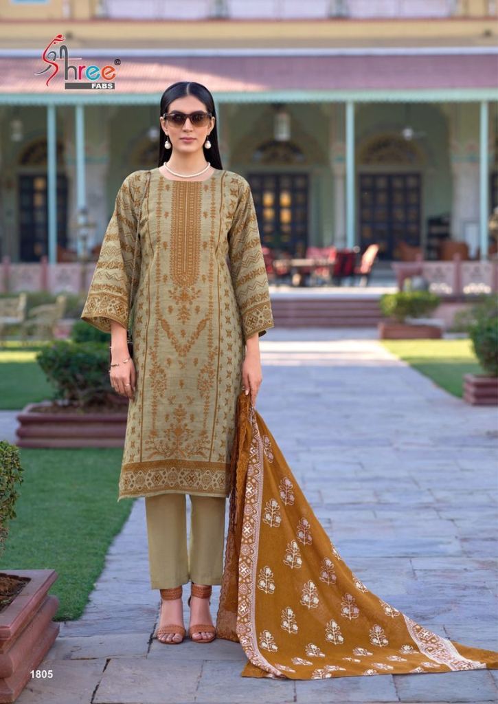 Shree Bin Saeed Lawn Collection Vol 18 Pakistani Suits