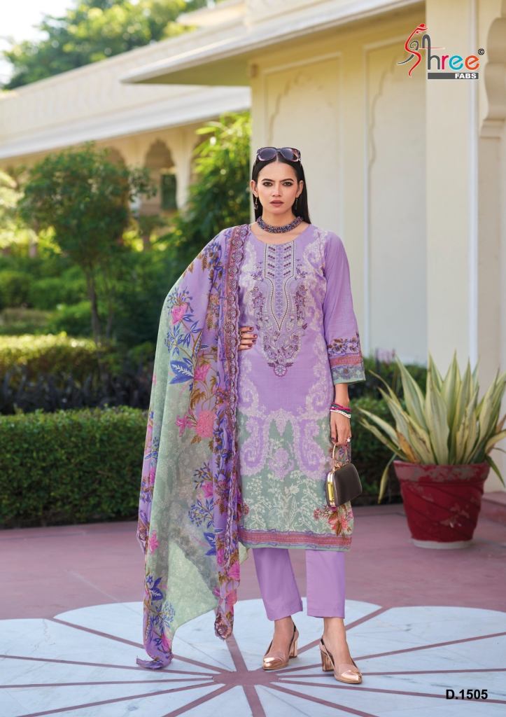 Shree Gujarish Vol 15 Pakistani lawn suits wholesale