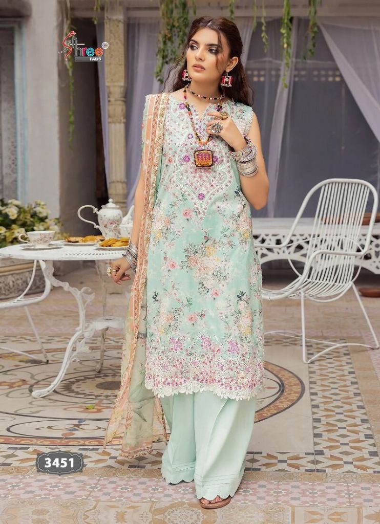 Shree Mariya B Chikankari Vol 1 Salwar Kameez