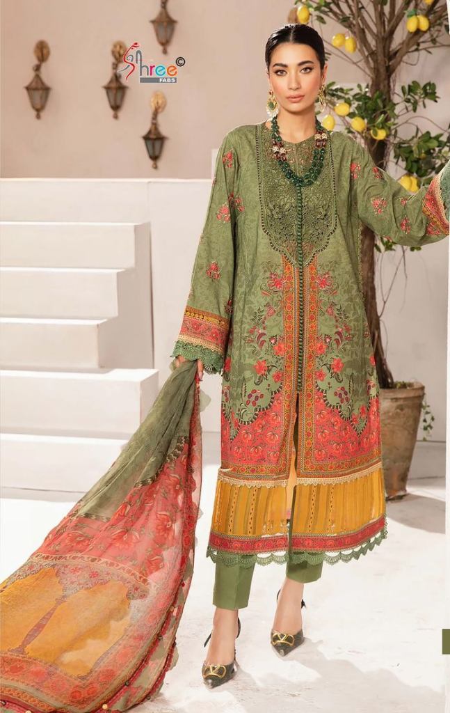 Shree Mariya B M Print Vol 17 Salwar Kameez