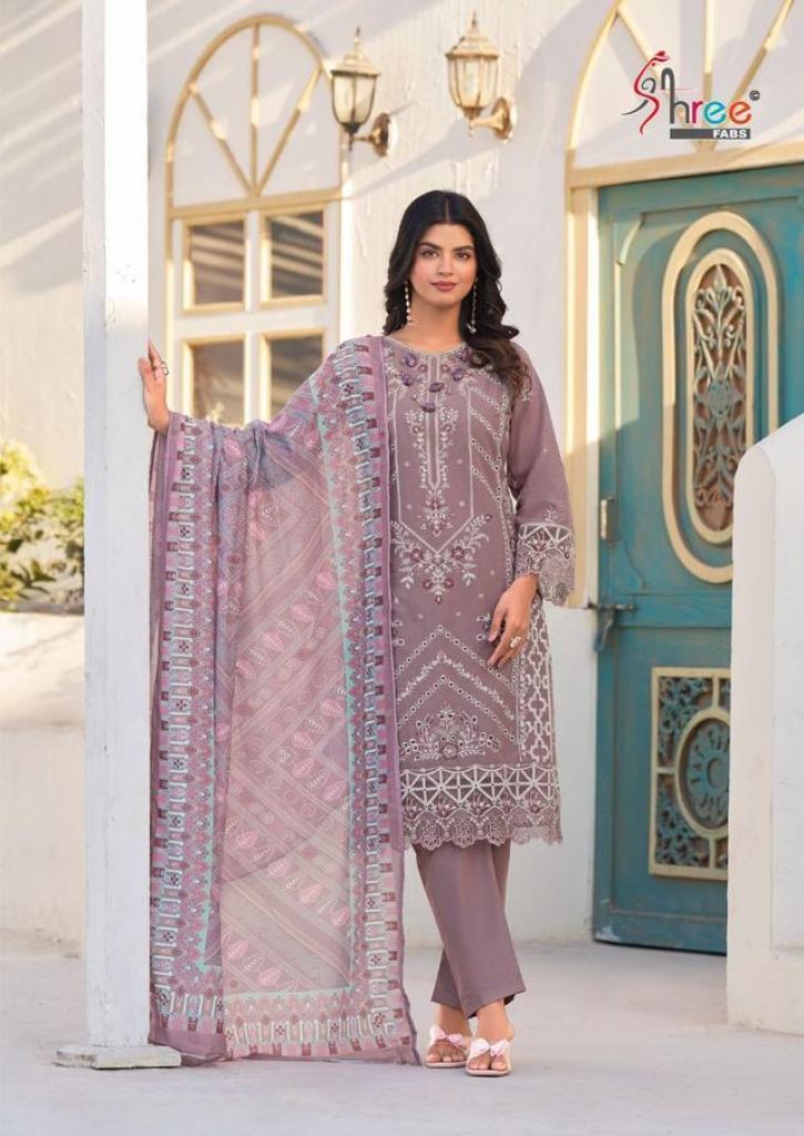 Shree Tasrif Premium Lawn Collection Vol 1 Pakistani Suit