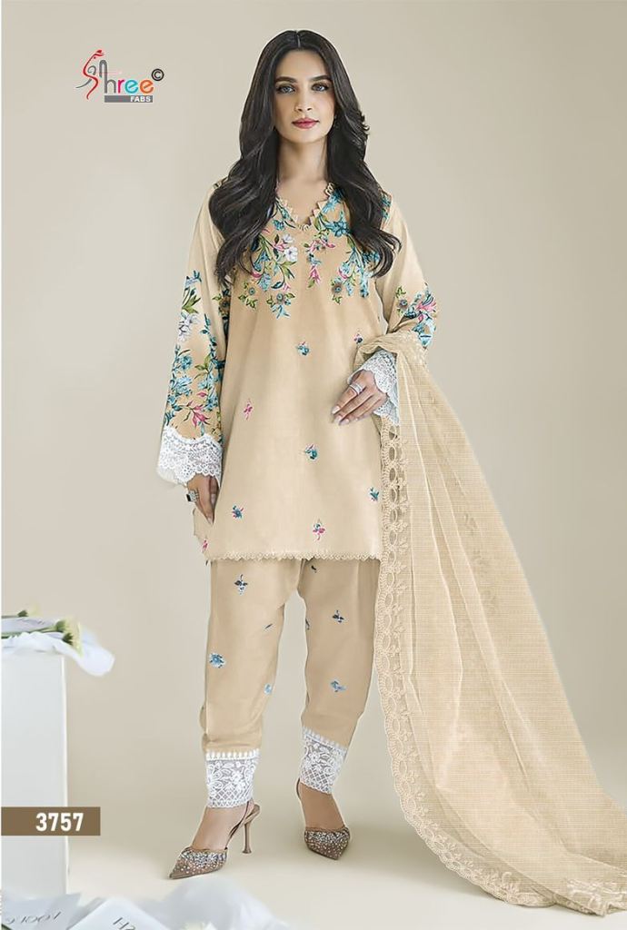 Shree Zara Shahjahan Lawn Edition 2025 Pakistani Suits