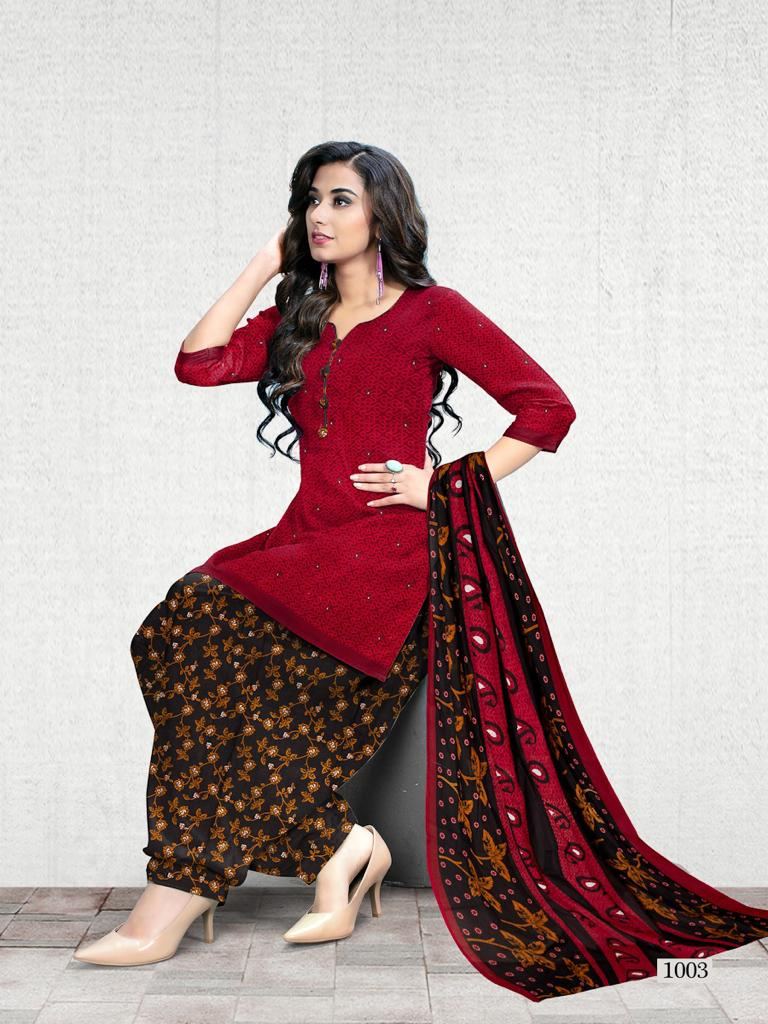 Bhansali Aashma Vol 10 Readymade Cotton Patiyala Dress New Collection