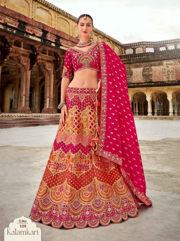 Surshyam Kalamkari Designer Lehenga Choli