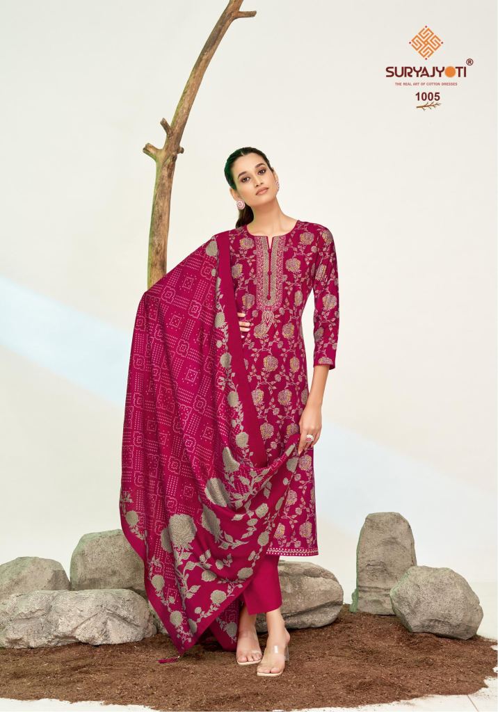 Suryajyoti Kanishka Vol 1 Dress Material