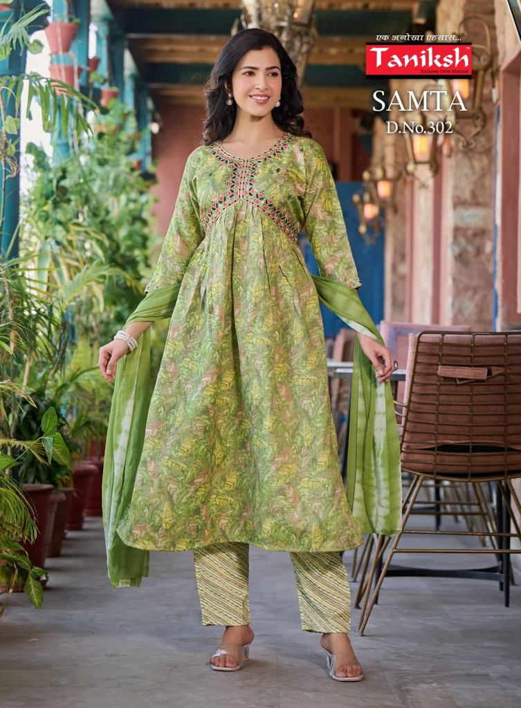 Taniksh Samta Vol 3 Kurti Bottom With Dupatta