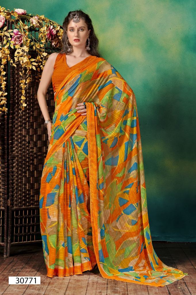 Vallabhi Ivaanka Vol 2 Printed Saree