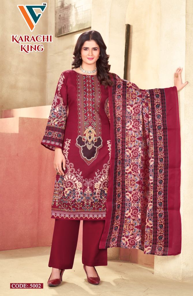 Vandana C Karachi King Vol 5 Dress Material 