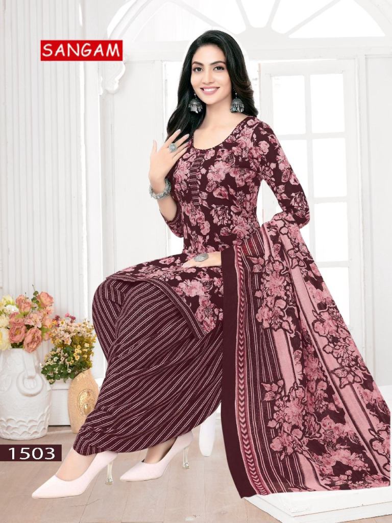 Vandana C Sangam Vol 15 Dress Material