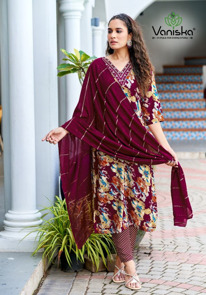 Vaniska Sitara Vol 1 Kurti Bottom With Dupatta