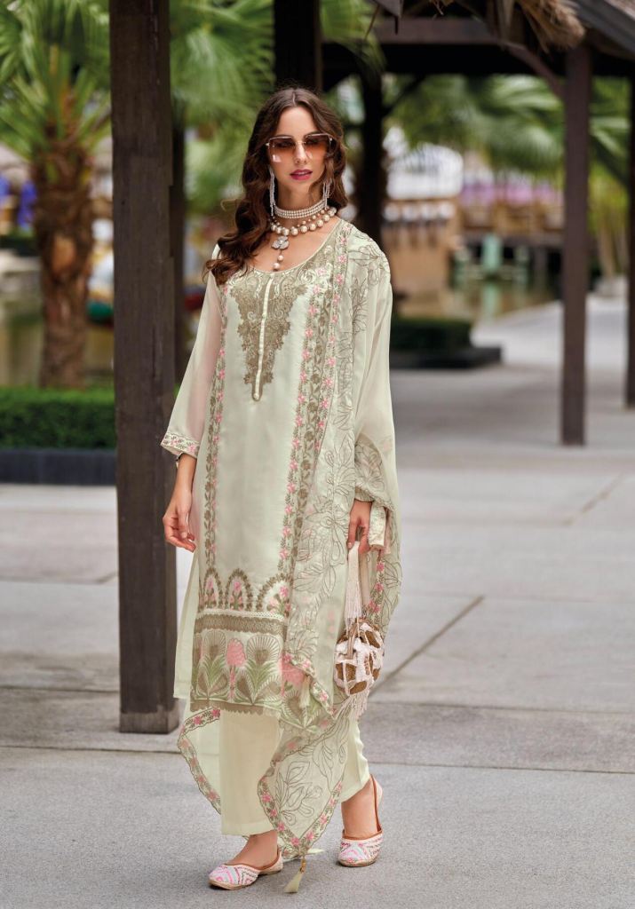 Zaveri Viana Soft Blooming Ready Made Pakistani Suits