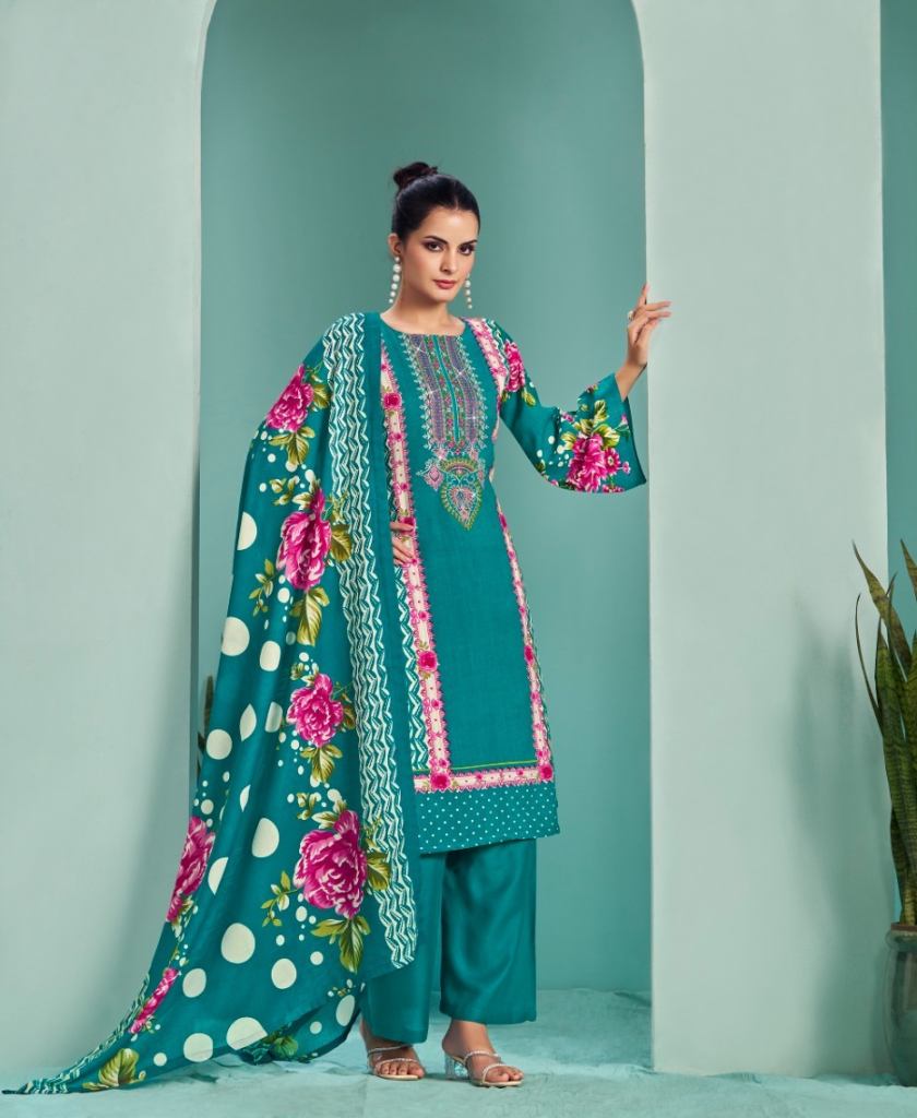 Zulfat Ruhani Viscose Surat dress material wholesale market