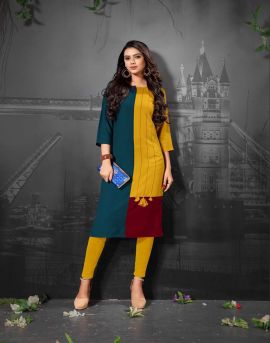 Buy Vaarahi Vol 2 Amore Kurti Catalogue At Inr 3120 Online From Wholesale Textile Casual Wear Kurtis Vaarahi Vol 2 Amore